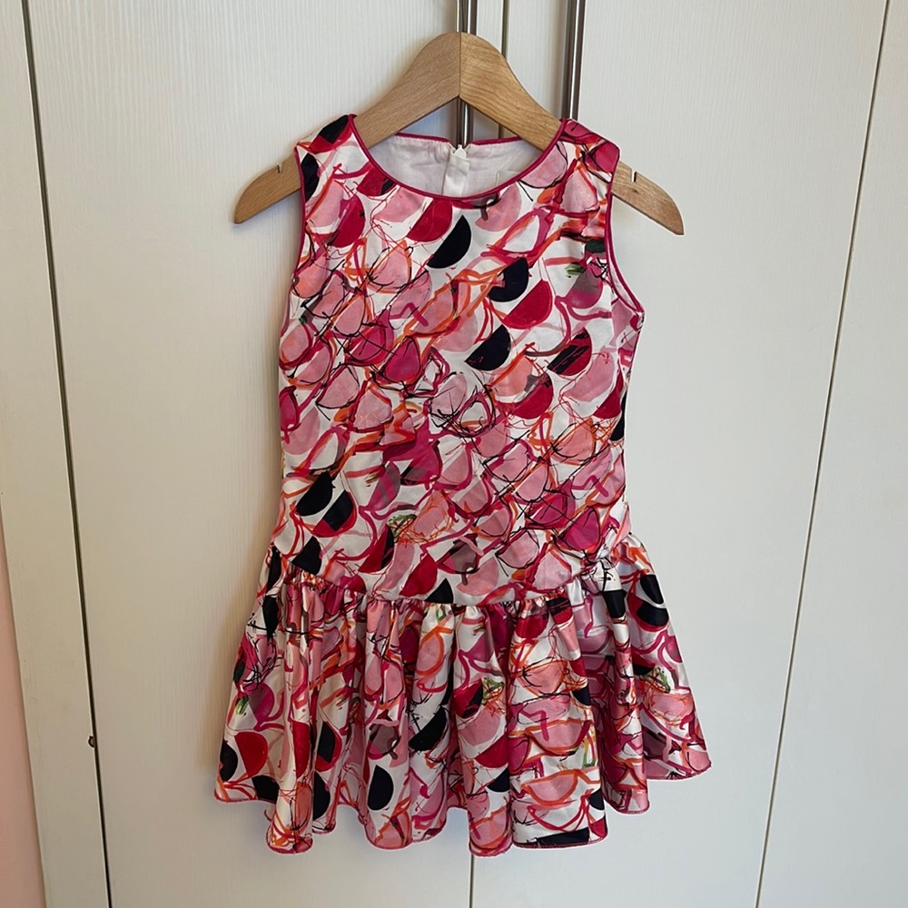 Alice Pi dress multi pink 4t